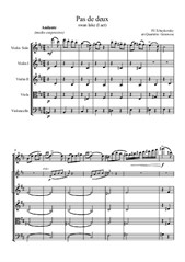Pas de deux (Violin solo in "Pas de deux" from Tchaikovsky's Swan Lake.  )