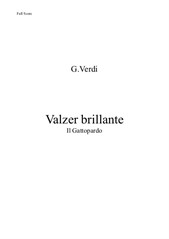 Valzer, Il Gattopardo - G.Verdi